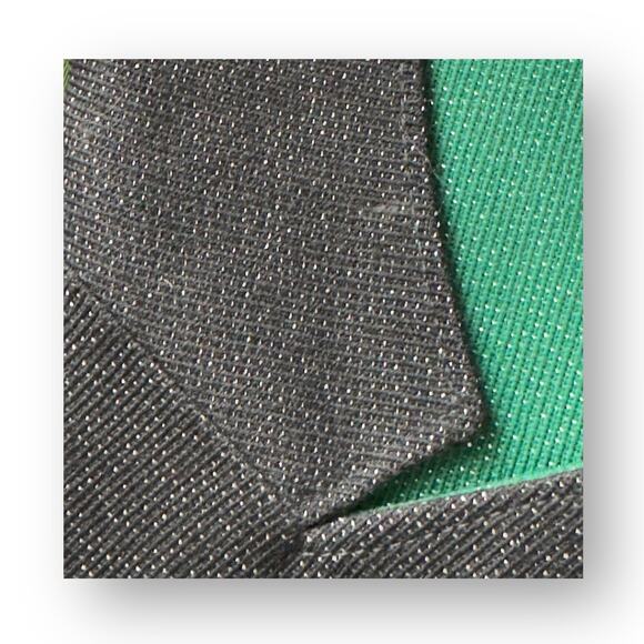 Vintage Green Lurex Lamé 36s 1960s Mens Tuxedo Dinner Jacket Uniforms by Ostwald - Picture 6 of 16